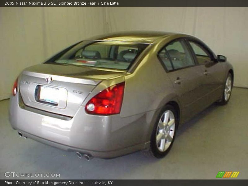 Spirited Bronze Pearl / Cafe Latte 2005 Nissan Maxima 3.5 SL