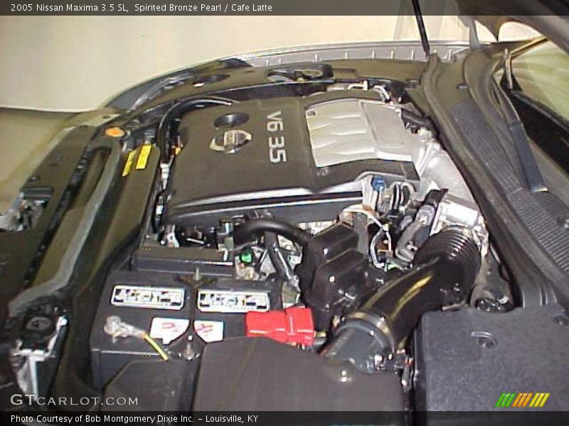 Spirited Bronze Pearl / Cafe Latte 2005 Nissan Maxima 3.5 SL