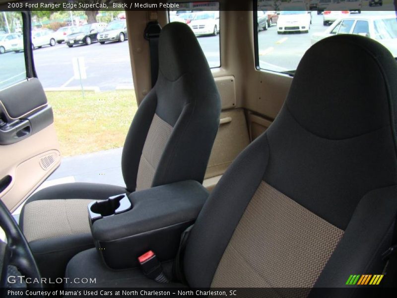 Black / Medium Pebble 2003 Ford Ranger Edge SuperCab
