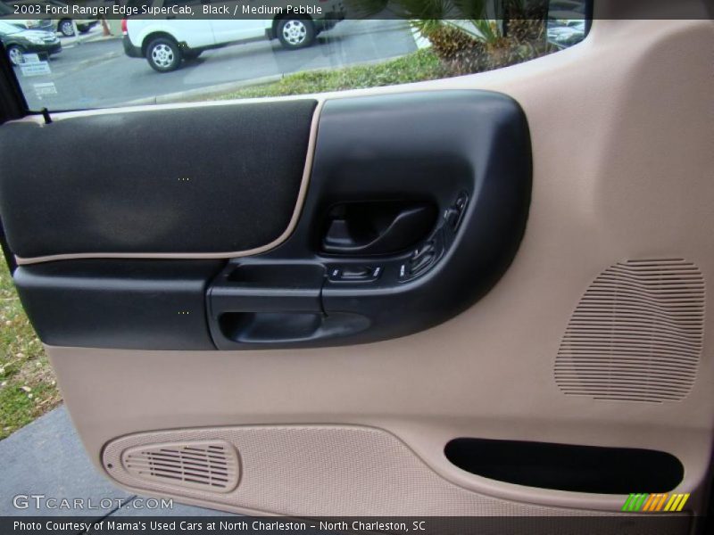 Black / Medium Pebble 2003 Ford Ranger Edge SuperCab