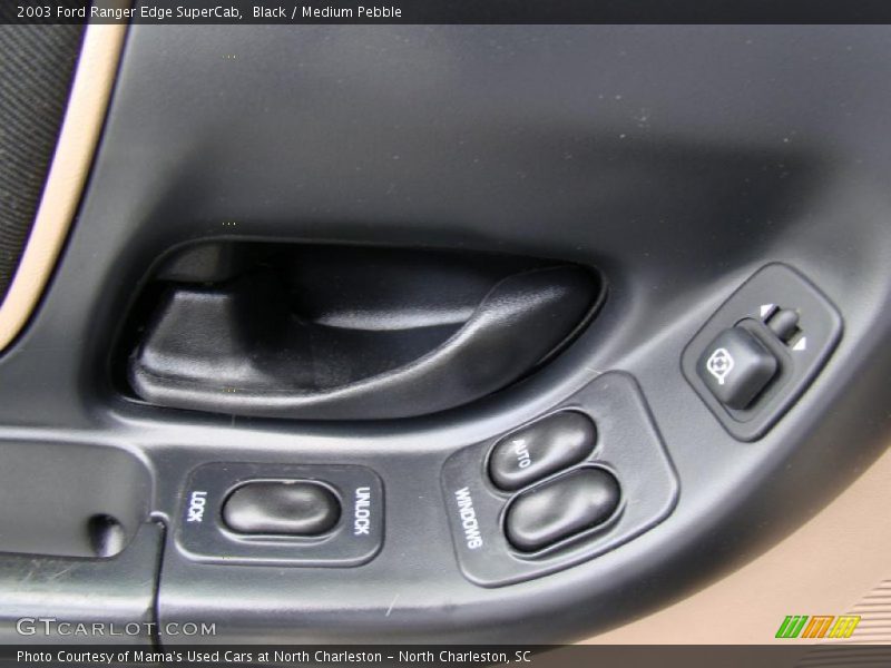Black / Medium Pebble 2003 Ford Ranger Edge SuperCab