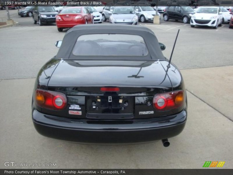 Brilliant Black / Black 1997 Mazda MX-5 Miata Roadster