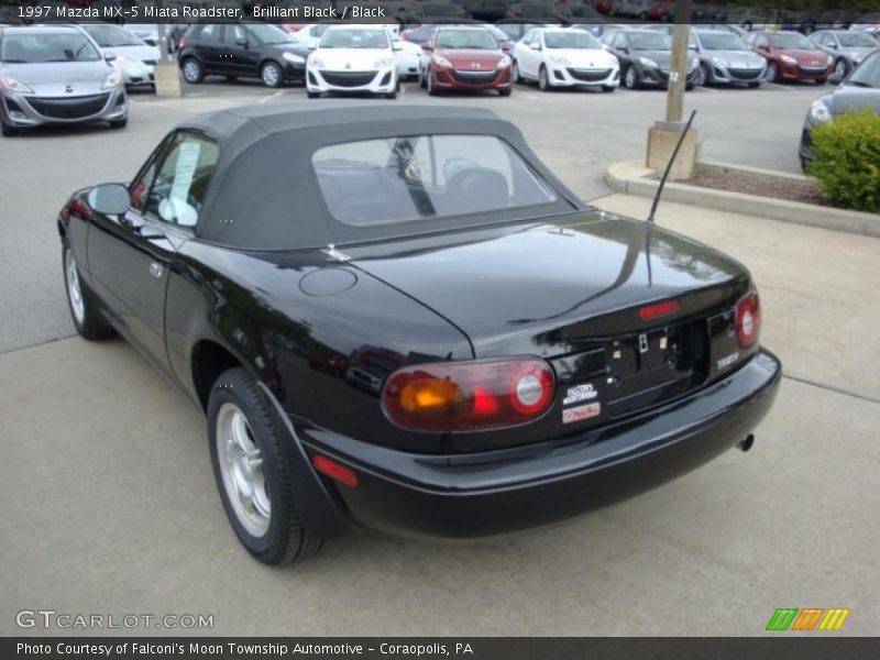 Brilliant Black / Black 1997 Mazda MX-5 Miata Roadster