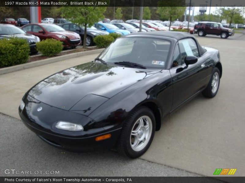 Brilliant Black / Black 1997 Mazda MX-5 Miata Roadster
