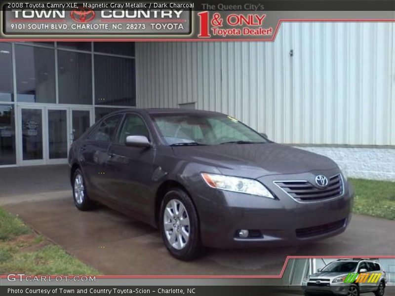Magnetic Gray Metallic / Dark Charcoal 2008 Toyota Camry XLE