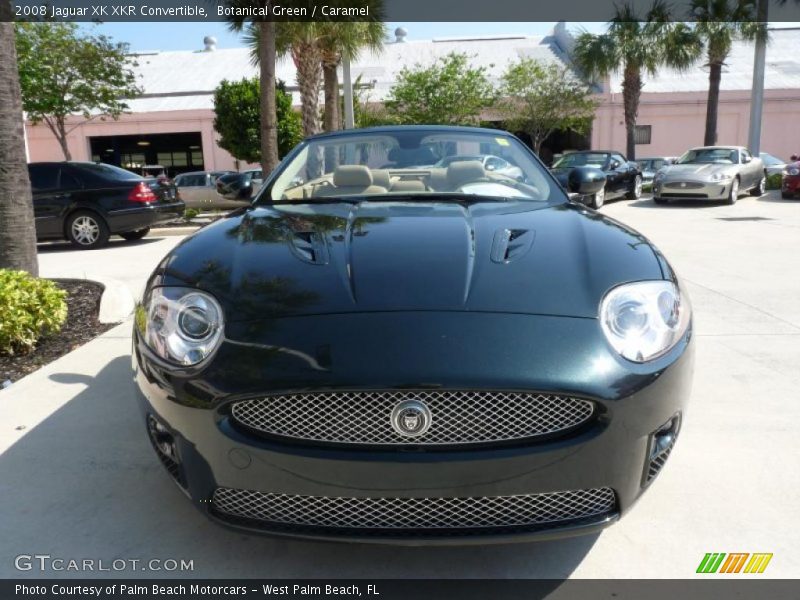 Botanical Green / Caramel 2008 Jaguar XK XKR Convertible