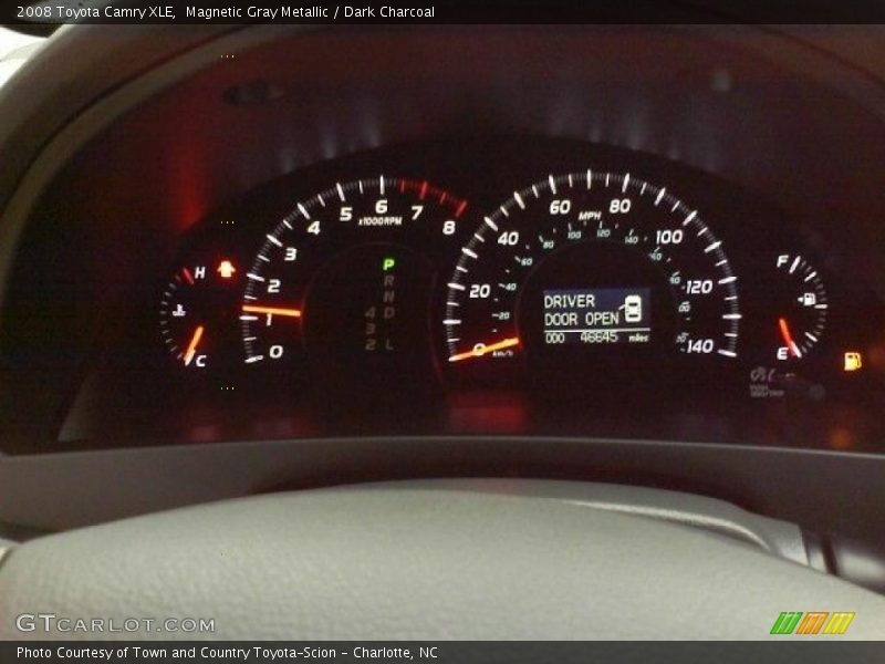 Magnetic Gray Metallic / Dark Charcoal 2008 Toyota Camry XLE