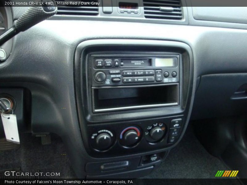 Milano Red / Dark Gray 2001 Honda CR-V LX 4WD