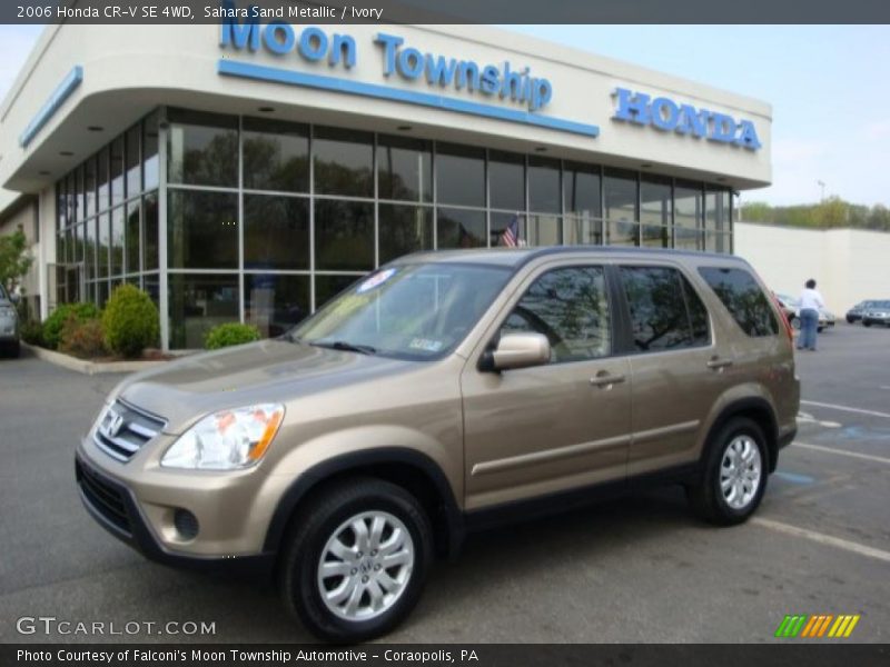 Sahara Sand Metallic / Ivory 2006 Honda CR-V SE 4WD