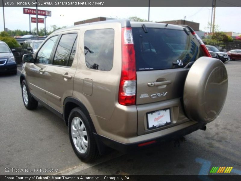 Sahara Sand Metallic / Ivory 2006 Honda CR-V SE 4WD