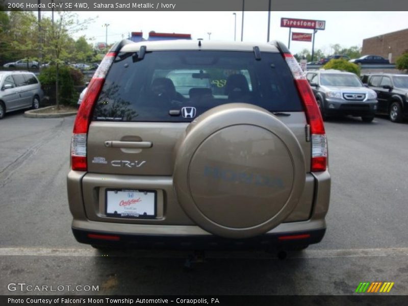 Sahara Sand Metallic / Ivory 2006 Honda CR-V SE 4WD