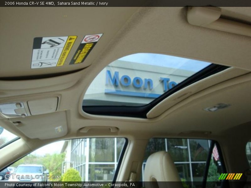 Sahara Sand Metallic / Ivory 2006 Honda CR-V SE 4WD