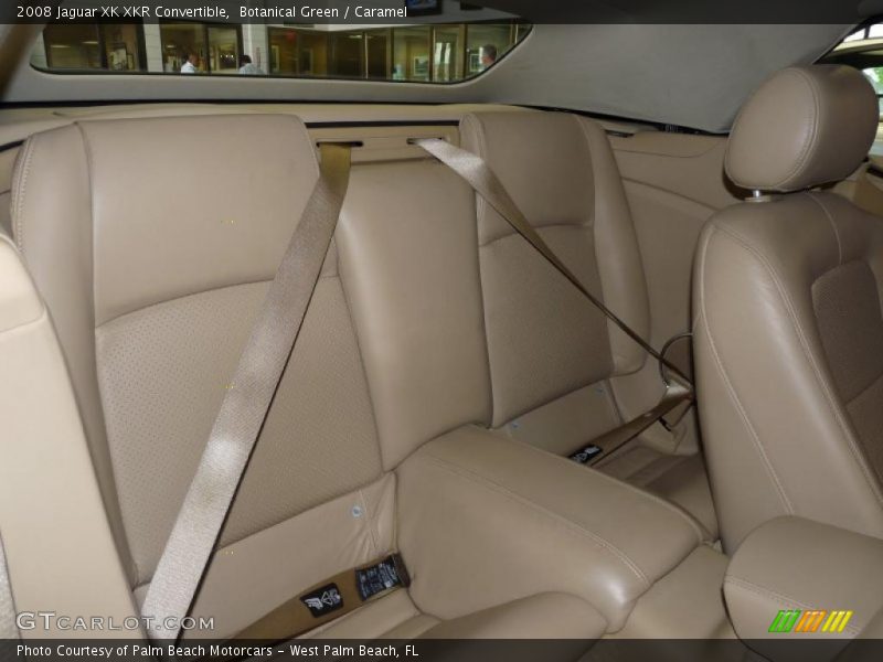 Botanical Green / Caramel 2008 Jaguar XK XKR Convertible