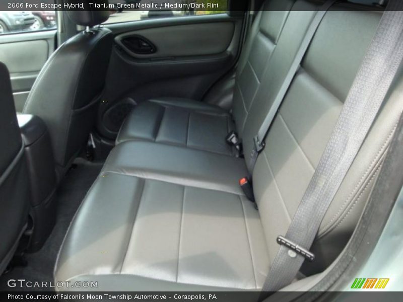 Titanium Green Metallic / Medium/Dark Flint 2006 Ford Escape Hybrid