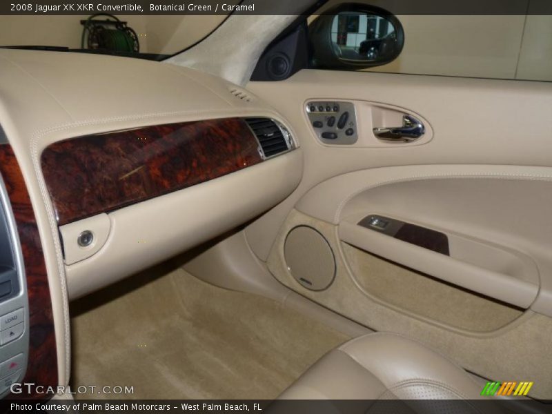 Botanical Green / Caramel 2008 Jaguar XK XKR Convertible