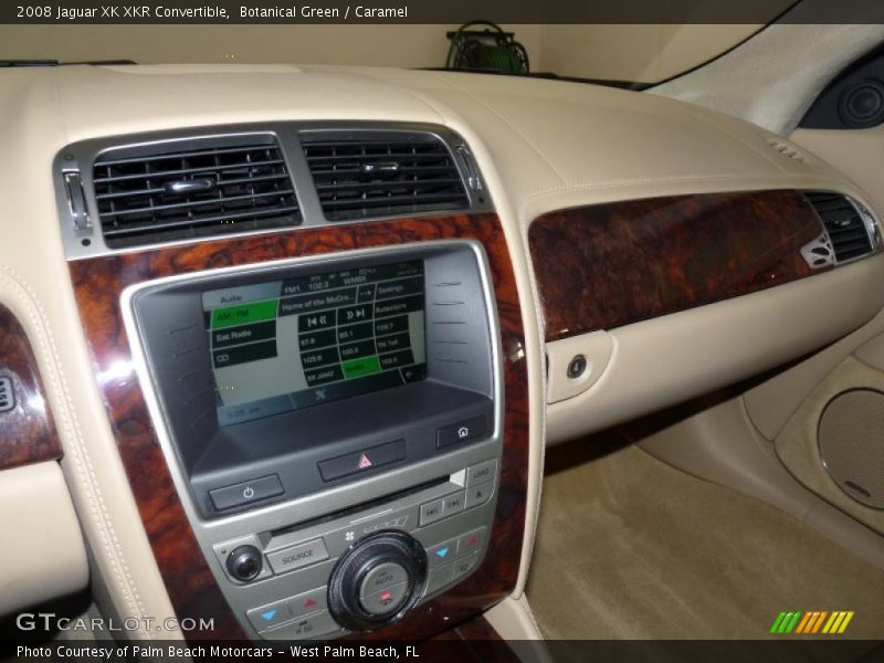 Botanical Green / Caramel 2008 Jaguar XK XKR Convertible