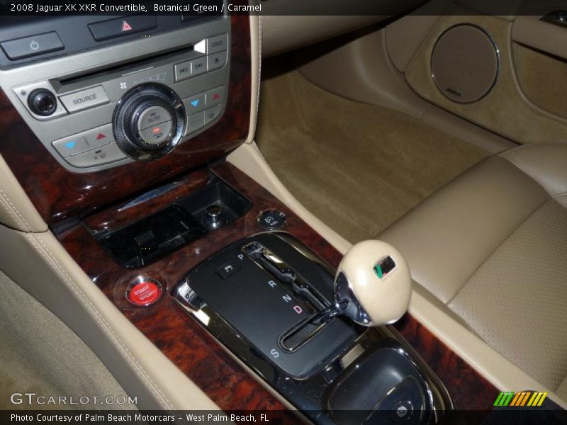Botanical Green / Caramel 2008 Jaguar XK XKR Convertible