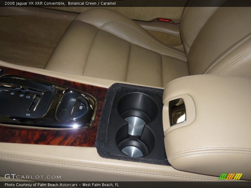 Botanical Green / Caramel 2008 Jaguar XK XKR Convertible