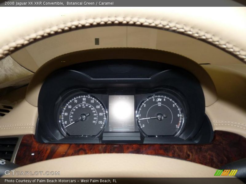 Botanical Green / Caramel 2008 Jaguar XK XKR Convertible