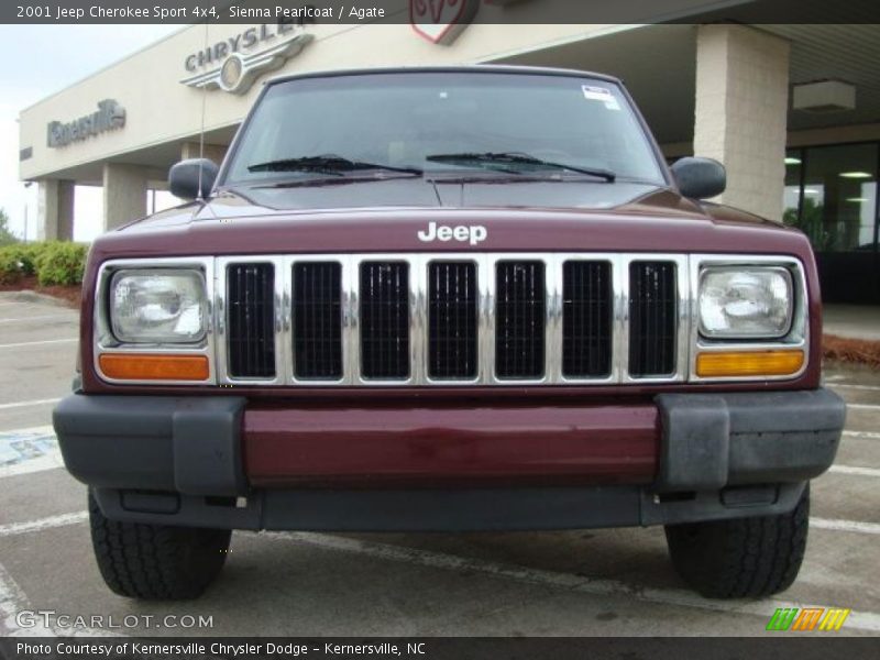 Sienna Pearlcoat / Agate 2001 Jeep Cherokee Sport 4x4