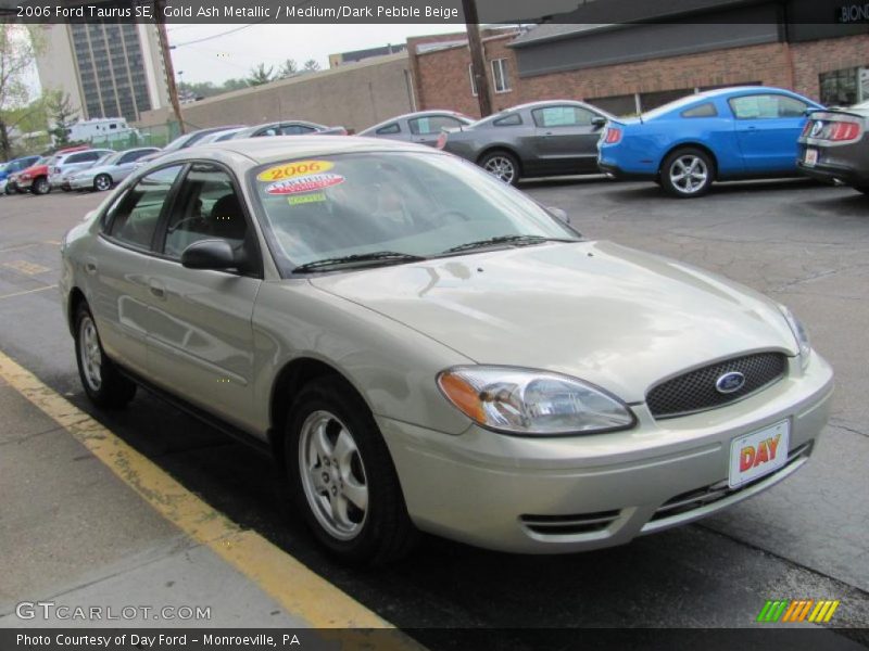 Gold Ash Metallic / Medium/Dark Pebble Beige 2006 Ford Taurus SE