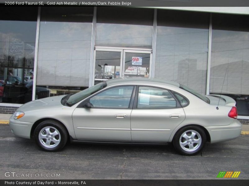 Gold Ash Metallic / Medium/Dark Pebble Beige 2006 Ford Taurus SE