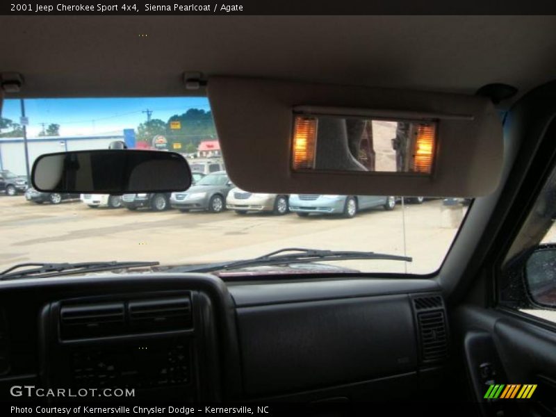 Sienna Pearlcoat / Agate 2001 Jeep Cherokee Sport 4x4
