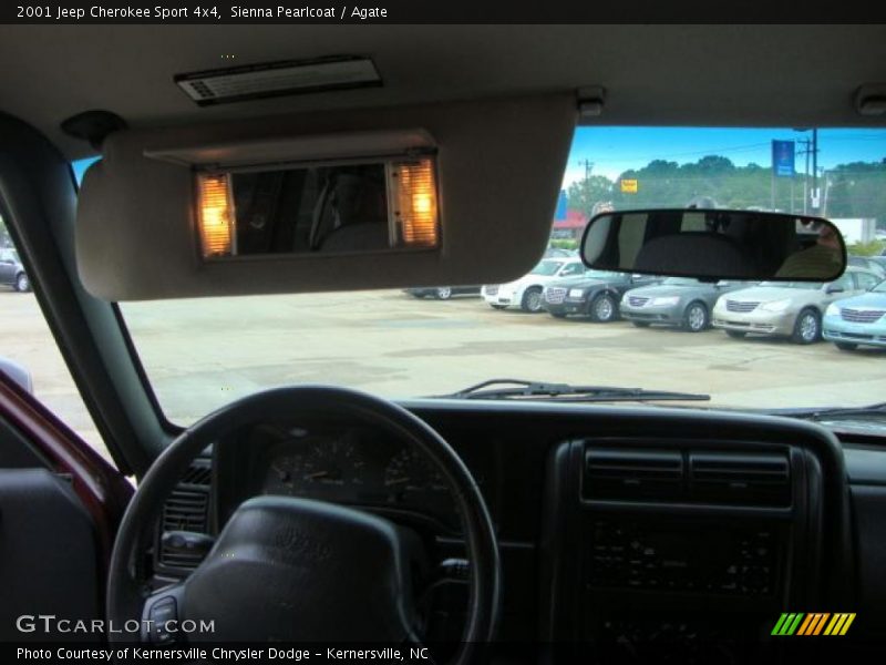 Sienna Pearlcoat / Agate 2001 Jeep Cherokee Sport 4x4