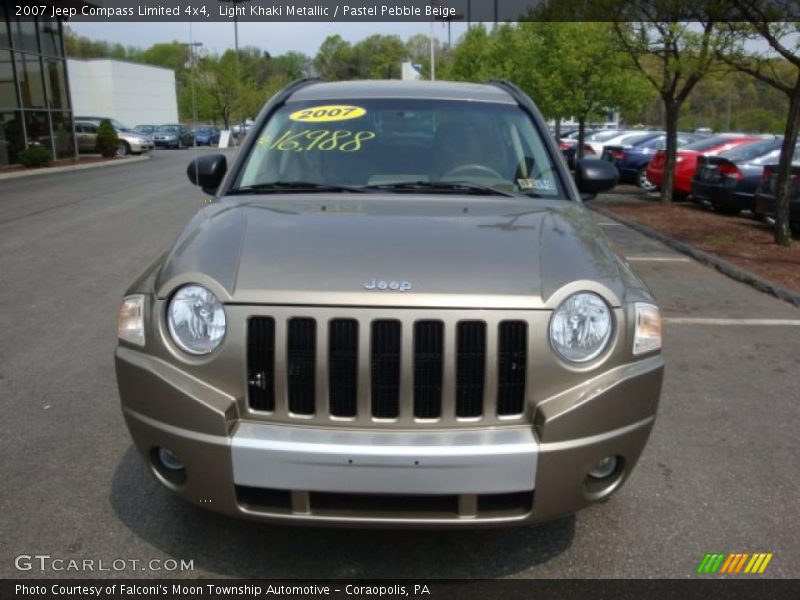 Light Khaki Metallic / Pastel Pebble Beige 2007 Jeep Compass Limited 4x4