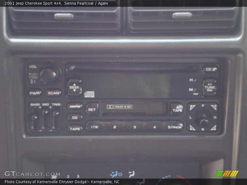 Sienna Pearlcoat / Agate 2001 Jeep Cherokee Sport 4x4