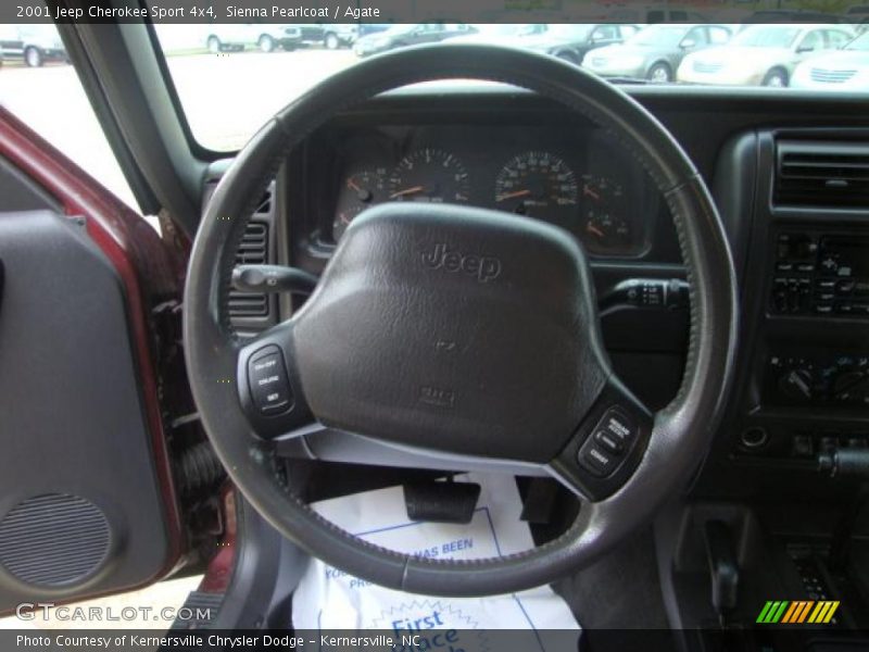 Sienna Pearlcoat / Agate 2001 Jeep Cherokee Sport 4x4