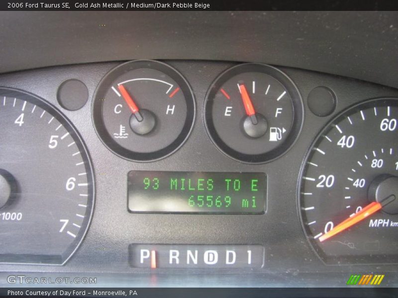 Gold Ash Metallic / Medium/Dark Pebble Beige 2006 Ford Taurus SE