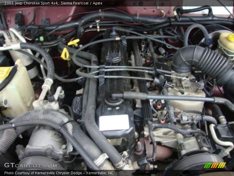 Sienna Pearlcoat / Agate 2001 Jeep Cherokee Sport 4x4