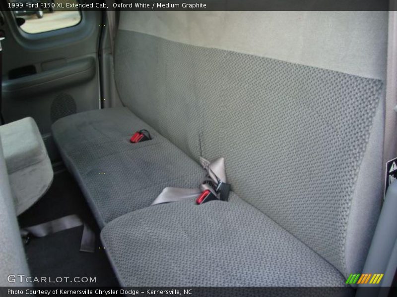 Oxford White / Medium Graphite 1999 Ford F150 XL Extended Cab