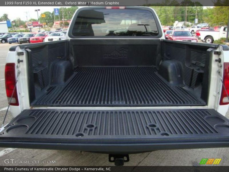 Oxford White / Medium Graphite 1999 Ford F150 XL Extended Cab