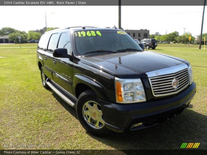 Black Raven / Shale 2004 Cadillac Escalade ESV AWD