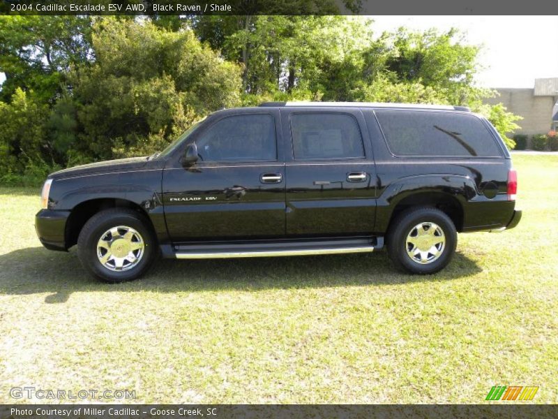 Black Raven / Shale 2004 Cadillac Escalade ESV AWD