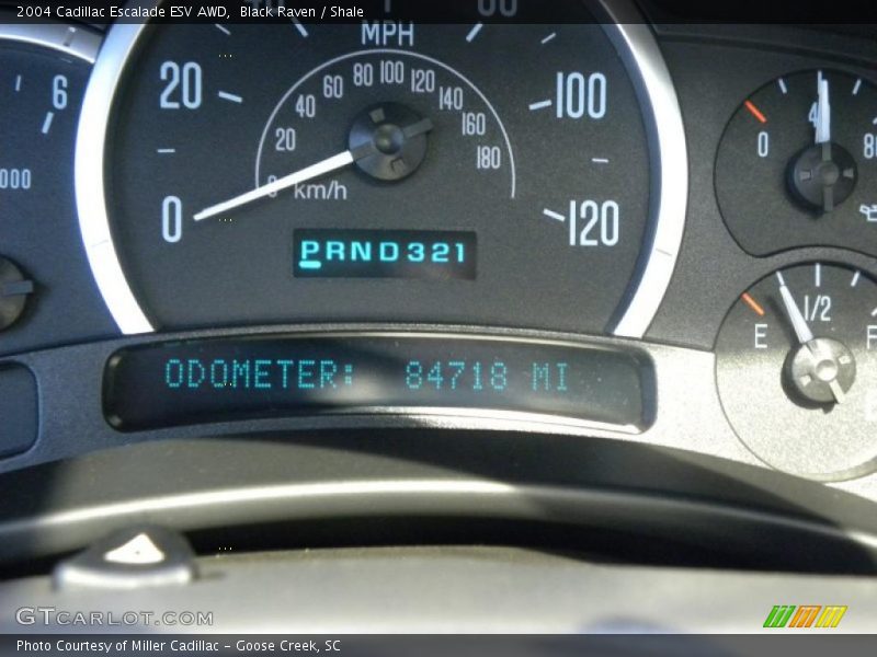Black Raven / Shale 2004 Cadillac Escalade ESV AWD