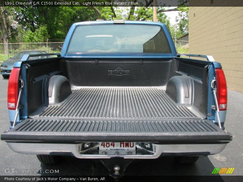 Light French Blue Metallic / Blue 1991 Chevrolet C/K C1500 Extended Cab