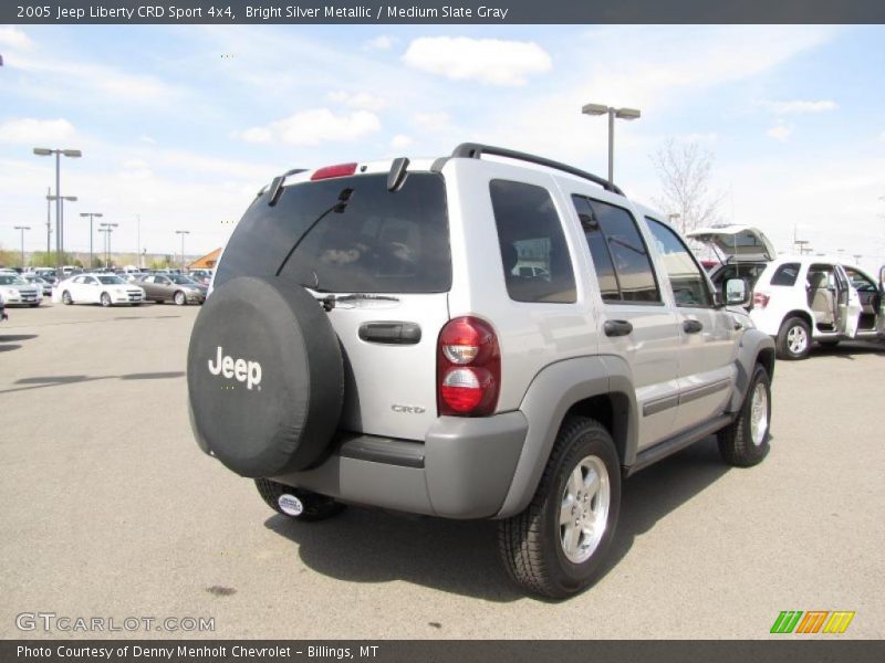 Bright Silver Metallic / Medium Slate Gray 2005 Jeep Liberty CRD Sport 4x4