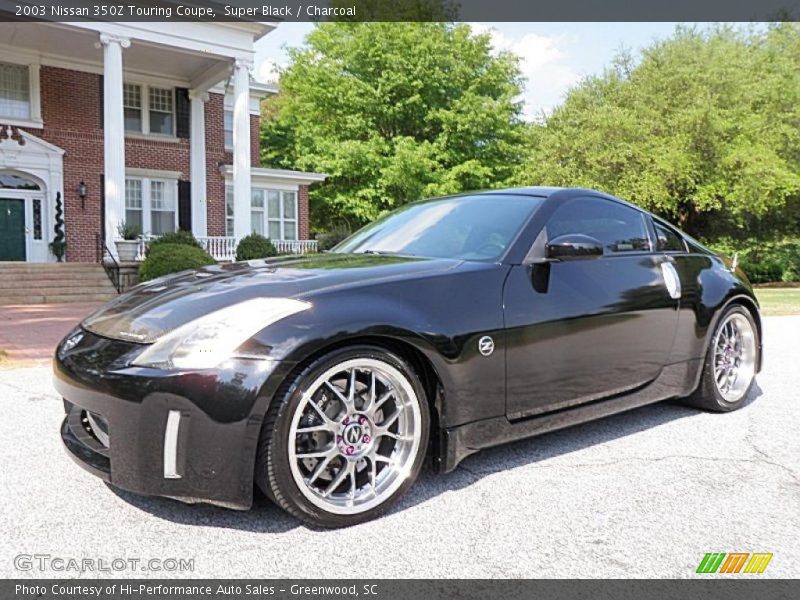 Super Black / Charcoal 2003 Nissan 350Z Touring Coupe