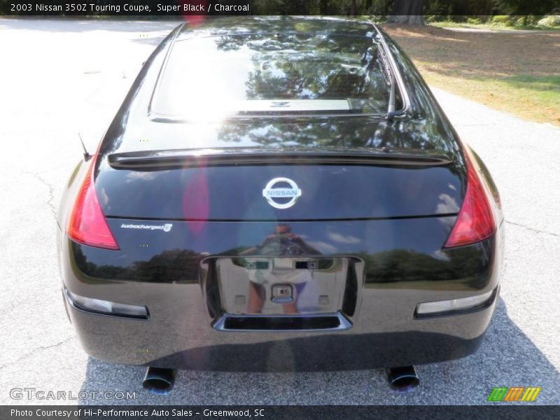 Super Black / Charcoal 2003 Nissan 350Z Touring Coupe