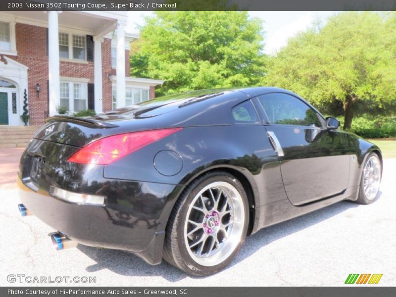 Super Black / Charcoal 2003 Nissan 350Z Touring Coupe