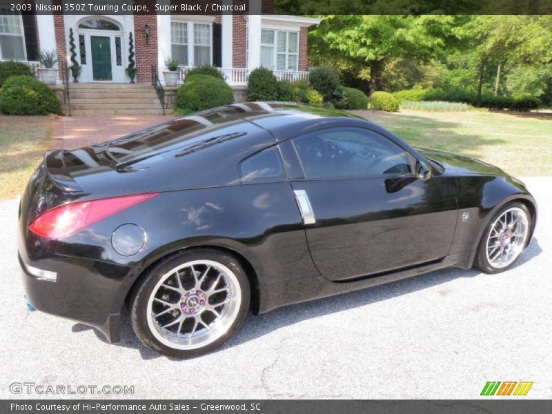 Super Black / Charcoal 2003 Nissan 350Z Touring Coupe