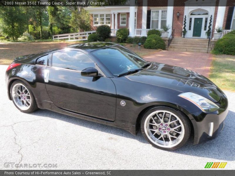 Super Black / Charcoal 2003 Nissan 350Z Touring Coupe