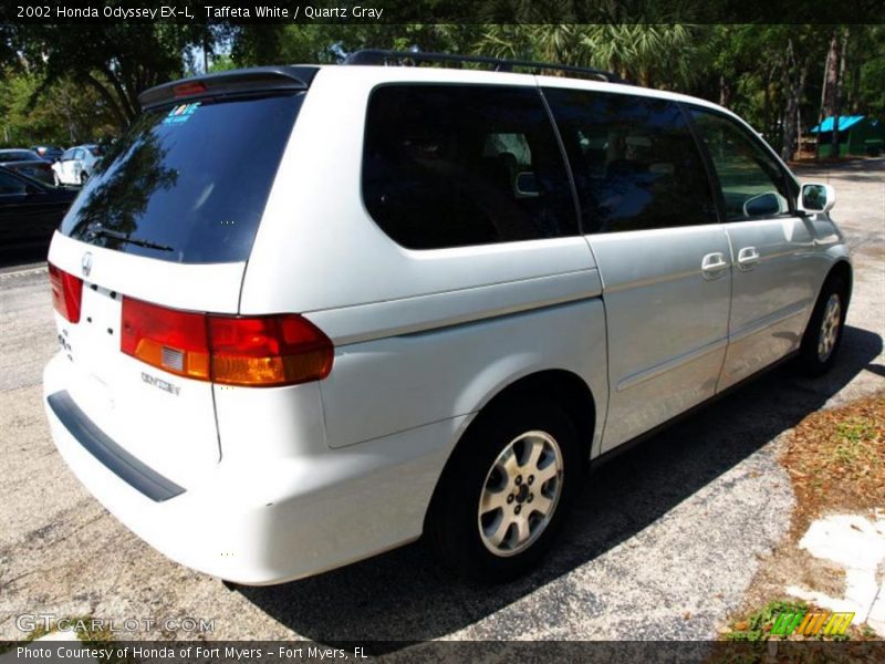 Taffeta White / Quartz Gray 2002 Honda Odyssey EX-L