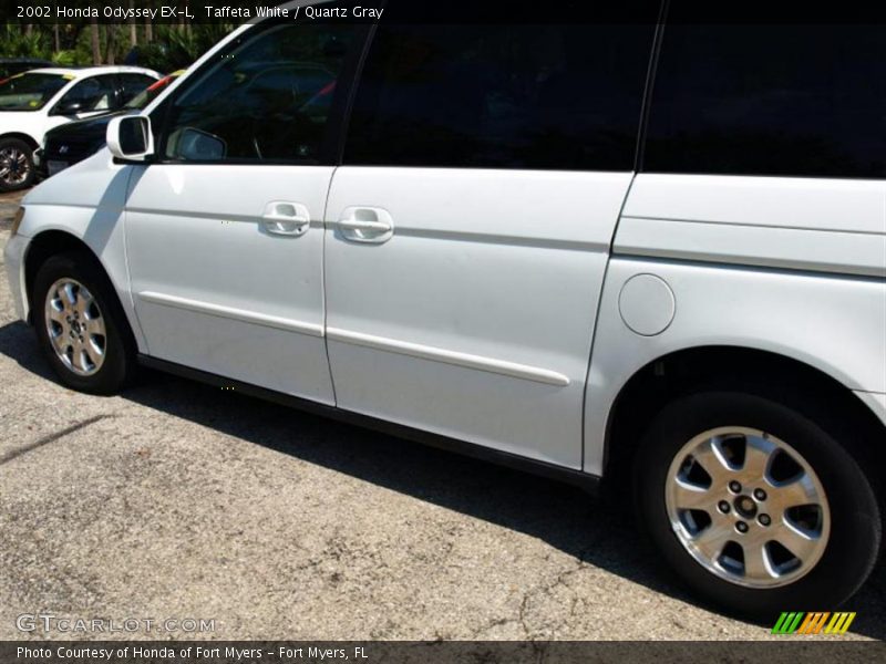 Taffeta White / Quartz Gray 2002 Honda Odyssey EX-L