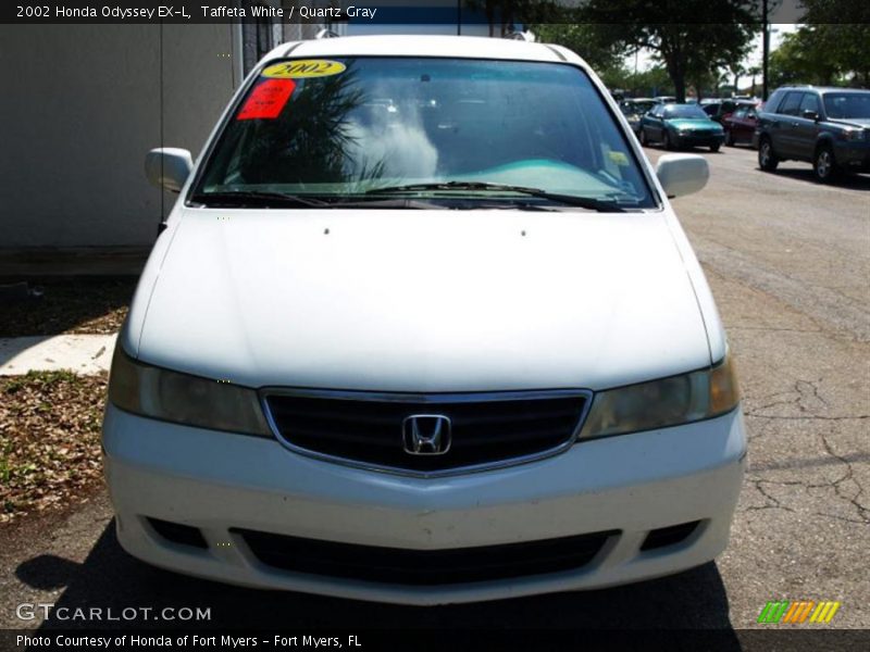 Taffeta White / Quartz Gray 2002 Honda Odyssey EX-L