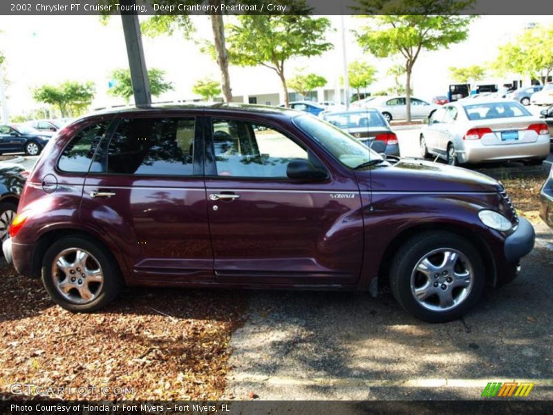 Deep Cranberry Pearlcoat / Gray 2002 Chrysler PT Cruiser Touring