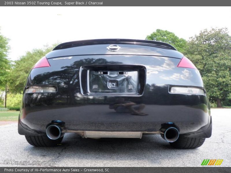 Super Black / Charcoal 2003 Nissan 350Z Touring Coupe
